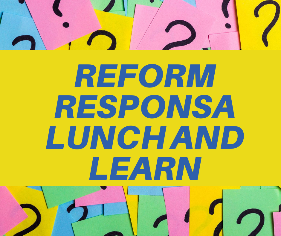 Reform Responsa Lunch and Learn