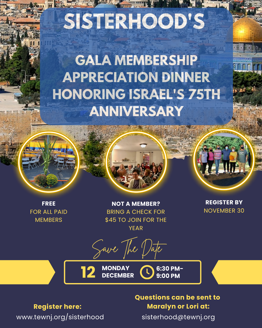 Sisterhood Gala Membership Appreciation Dinner (3)